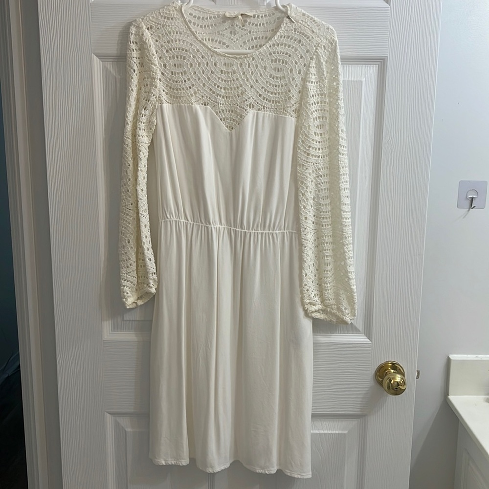 Brand new Maje lace white dress